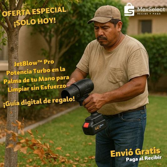 JetBlow™ Pro El soplador Portátil de Alta Potencia