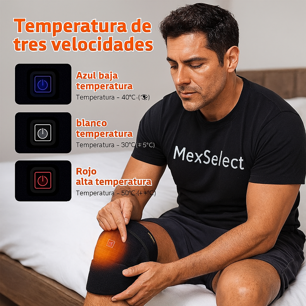 ThermoFlex™ PRO Alivio instantáneo y terapia profesional en tu rodilla, ¡desde casa!