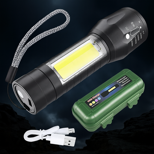 LuxTorch™ – La linterna táctica mini que nunca te deja a oscuras