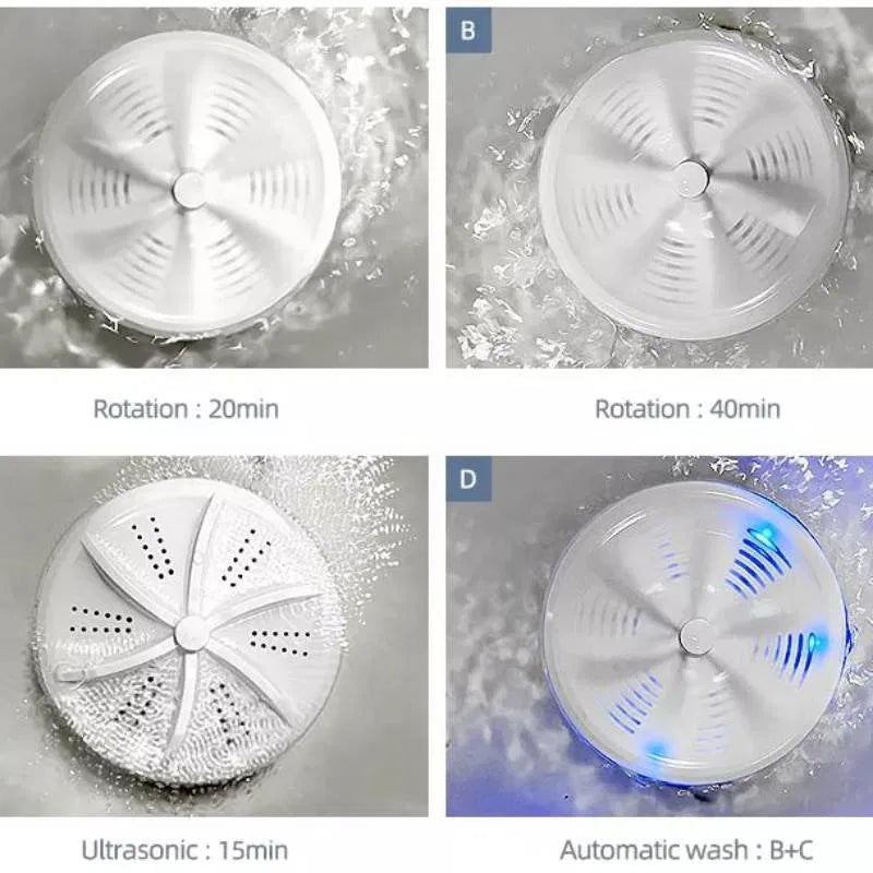 Pocket Wash™ Lava tu ropa donde sea y sin esfuerzo 2x1