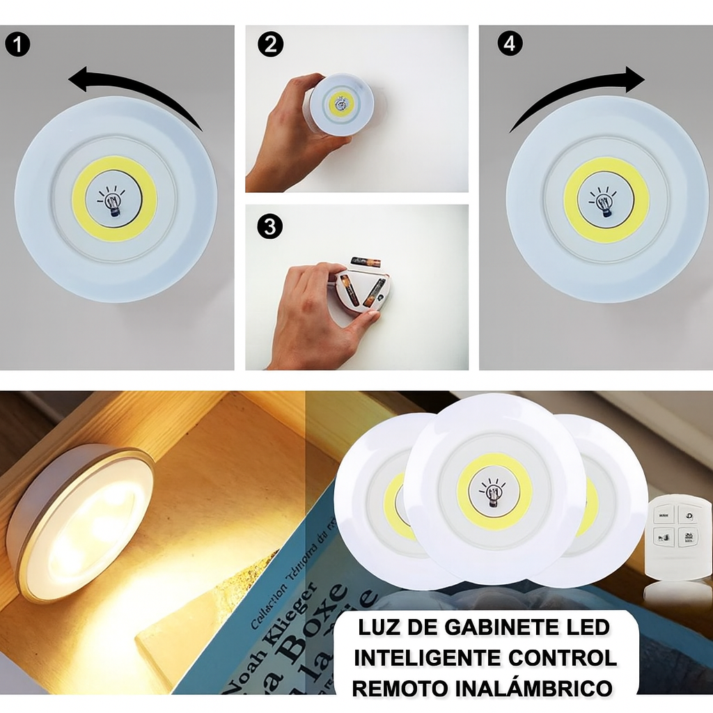 LumiHome™ Ilumina tu hogar sin cables ni complicaciones