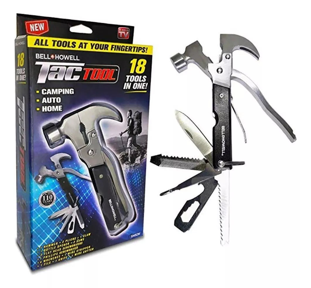 Tac Tool™ 18 Herramientas en 1 resuelve cualquier situación en segundos