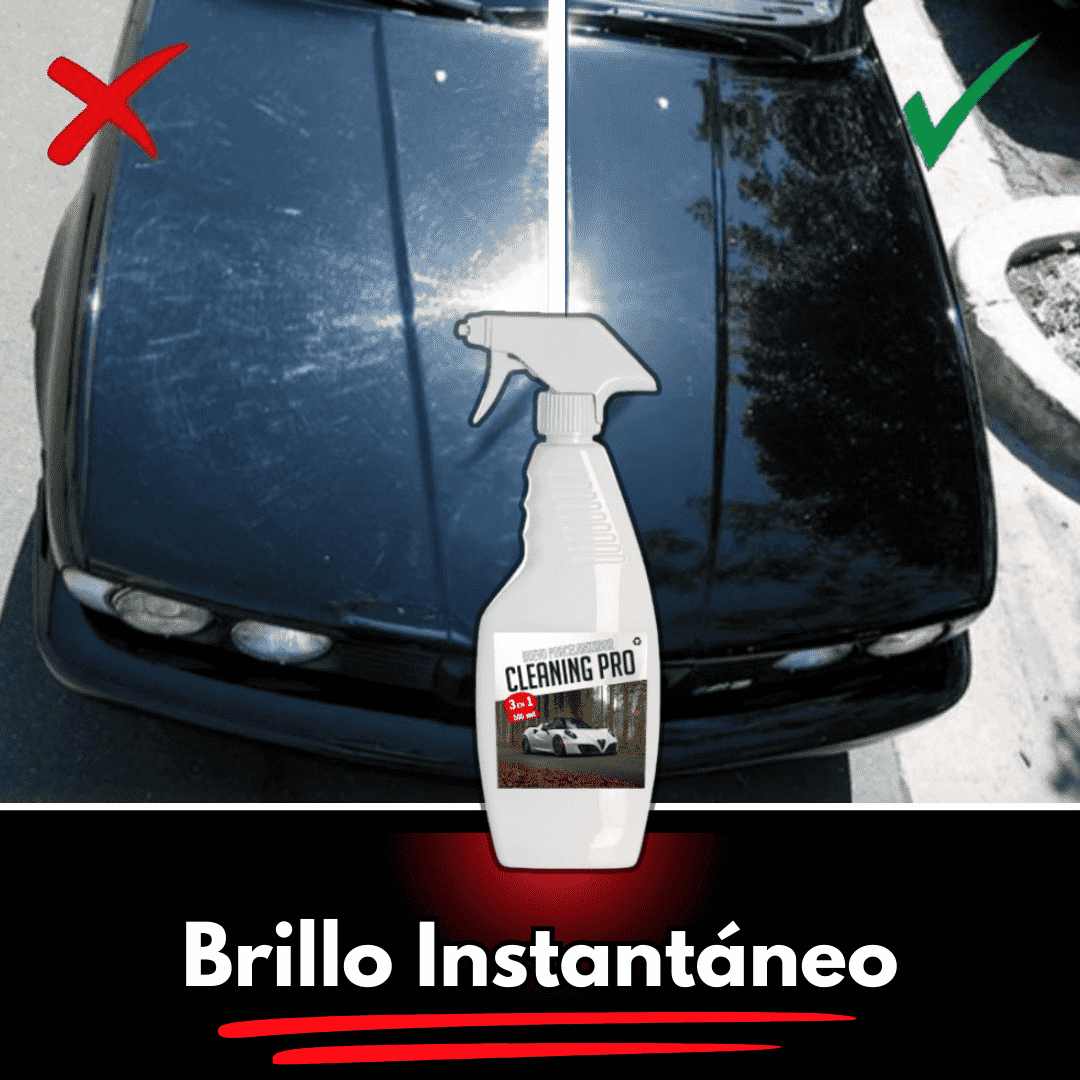 Cleaning Pro Limpieza, brillo y protección sin agua 2x1