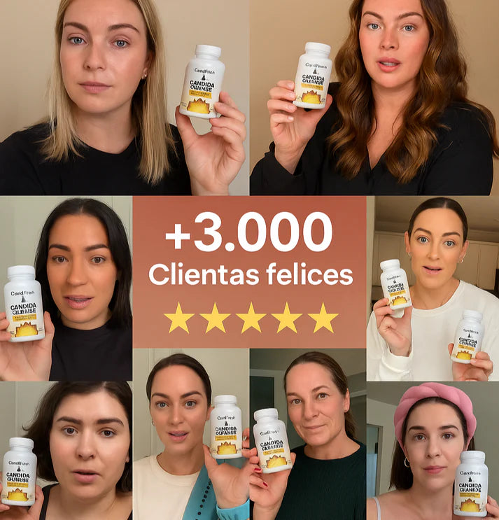 Candida Cleanse –Elimina el Hongo Candida y alivia tus malestares digestivos