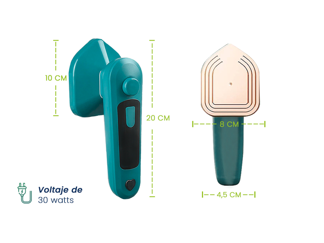 NanoSteam Mini™ Plancha de Vapor Portátil para Viaje