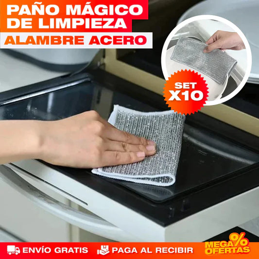 PañoCleaMagic™ Elimina la Suciedad Mágicamente 10pzs