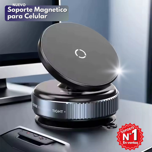 MagnoGrip™ Soporte Magnético 360° con Ventosa